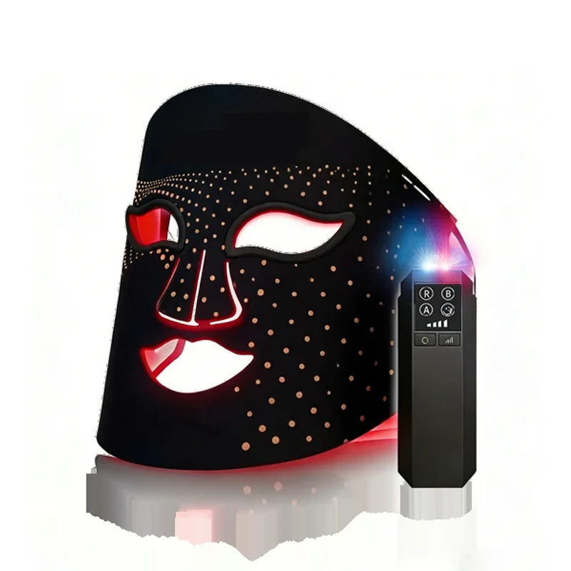 Silicone Mask Color Light Rejuvenation Instrument Photon Mask Spectrometer Phototherapy Led Mask