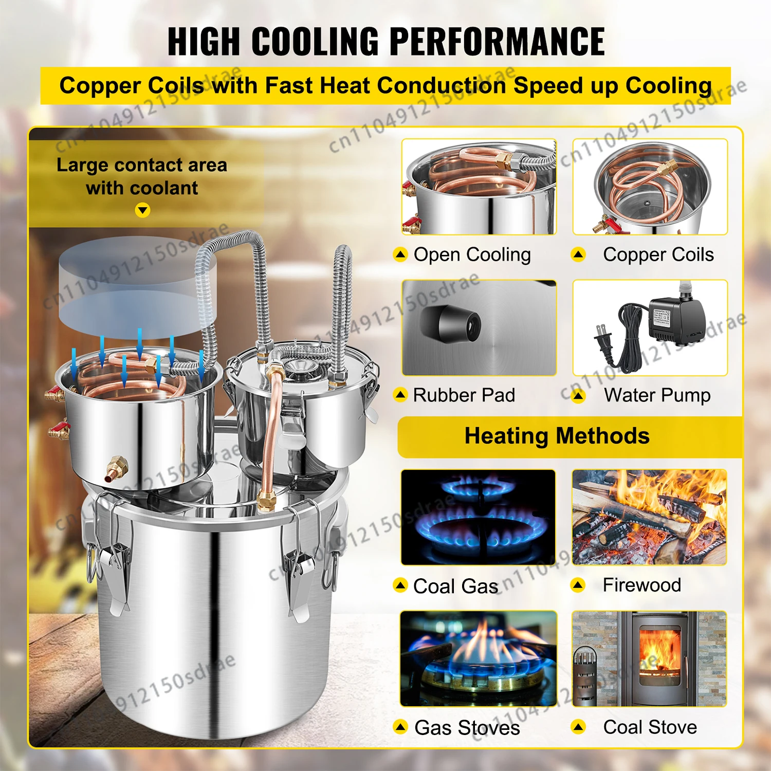 SucceBuy 50L Alkol Su Damıtma - Wine Beer Distillation incelemesi ve fiyatı