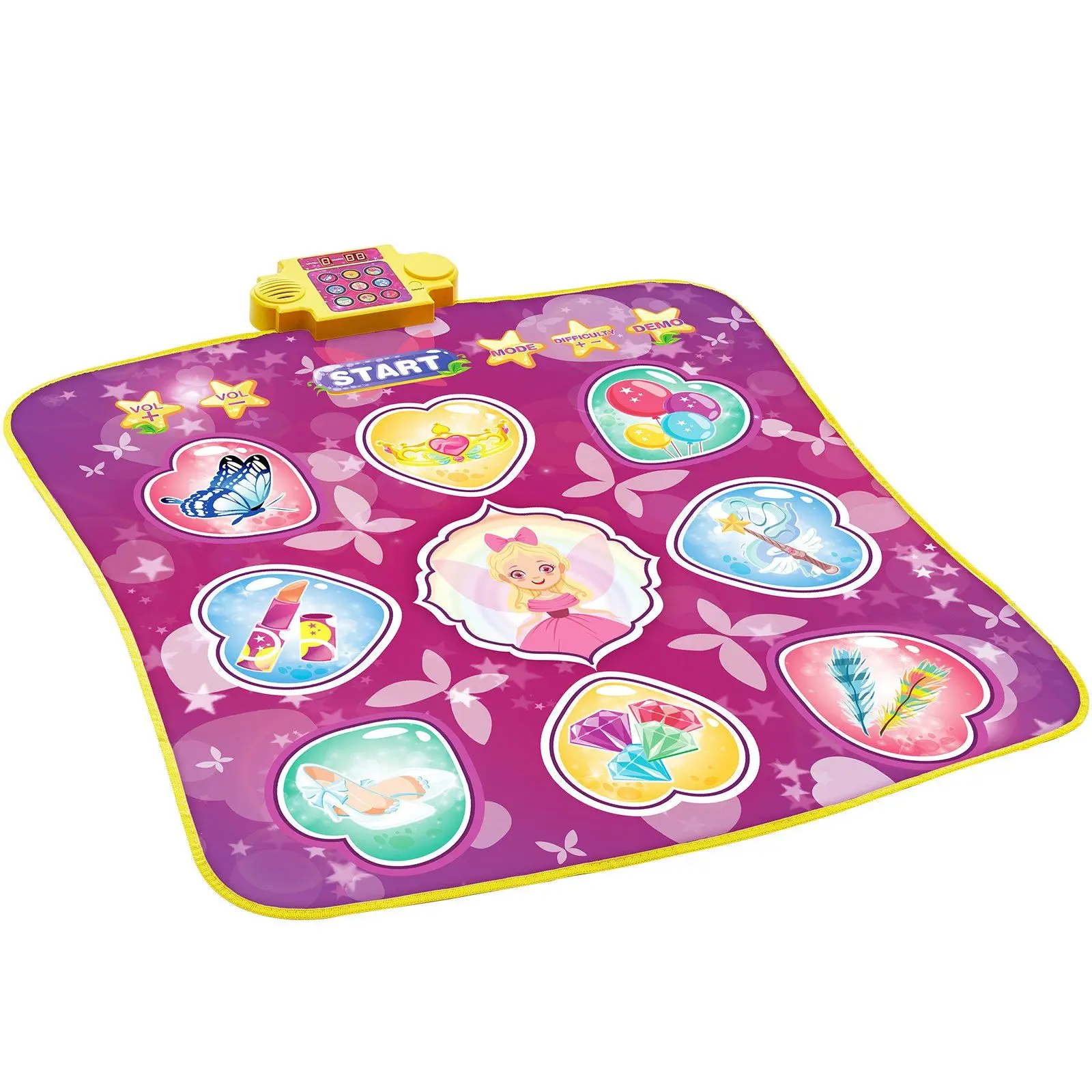 

Dance Mat for Kids Dance Pad Toys Single Player Gift for 3+ Year Old Girls