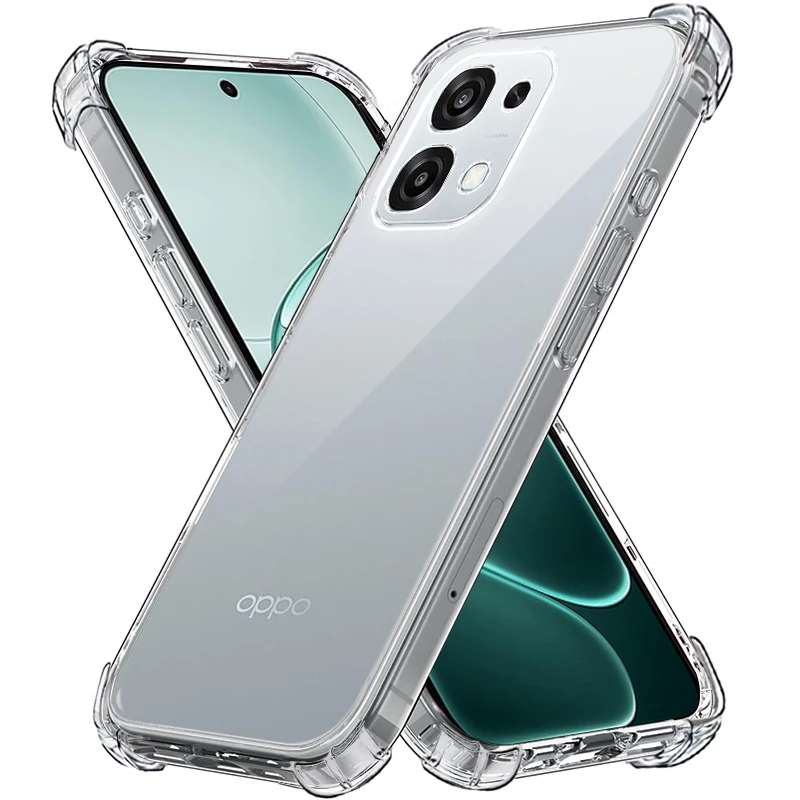 Funda de teléfono transparente HD para Oppo A6 A5 A3 A2 A80 GT Pro 4G Max 5G Soft Energy A5x A 5 6 3 2 X TPU funda protectora trasera transparente