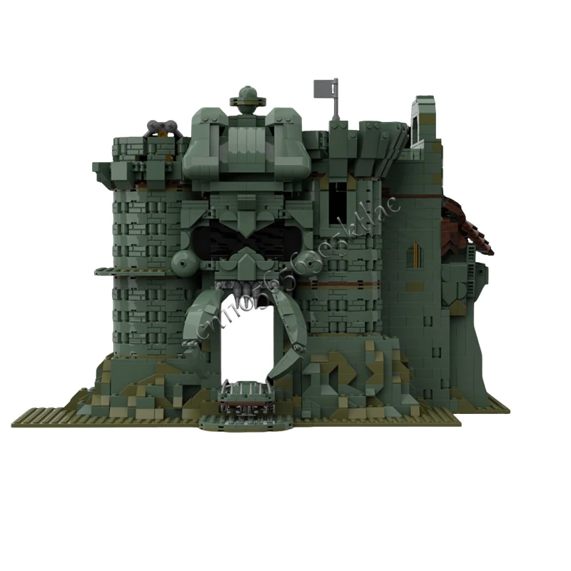 2659 PCS MOC Terrifying Appearance Castle Modular Model Building Blocks DIY Sets Education Assembly Bricks Toy Kid Birthday Gift
