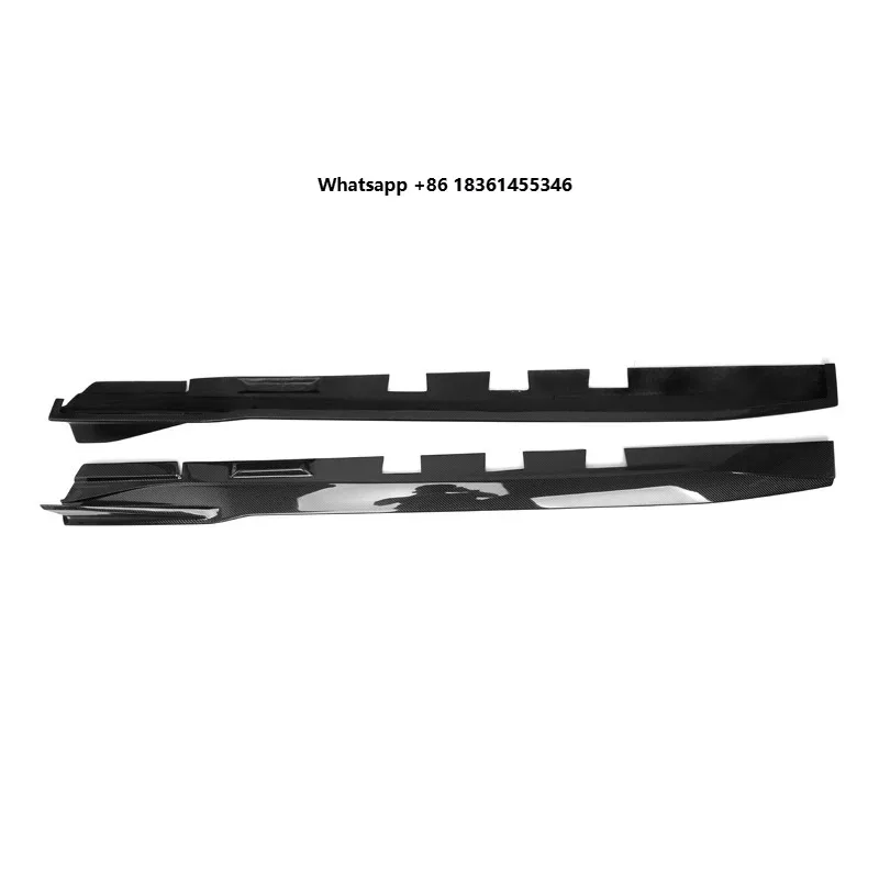 

For GR86 BRZ 2021+ Premium Carbon Fiber T Style Side Skirt