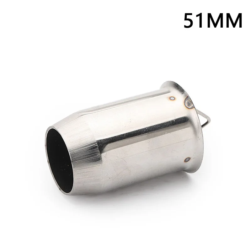 51mm 60mm Inlet Motorcycle Exhaust Modify Universal Muffler DB Killer Moveable DB Killer Noise Sound Race - view 5