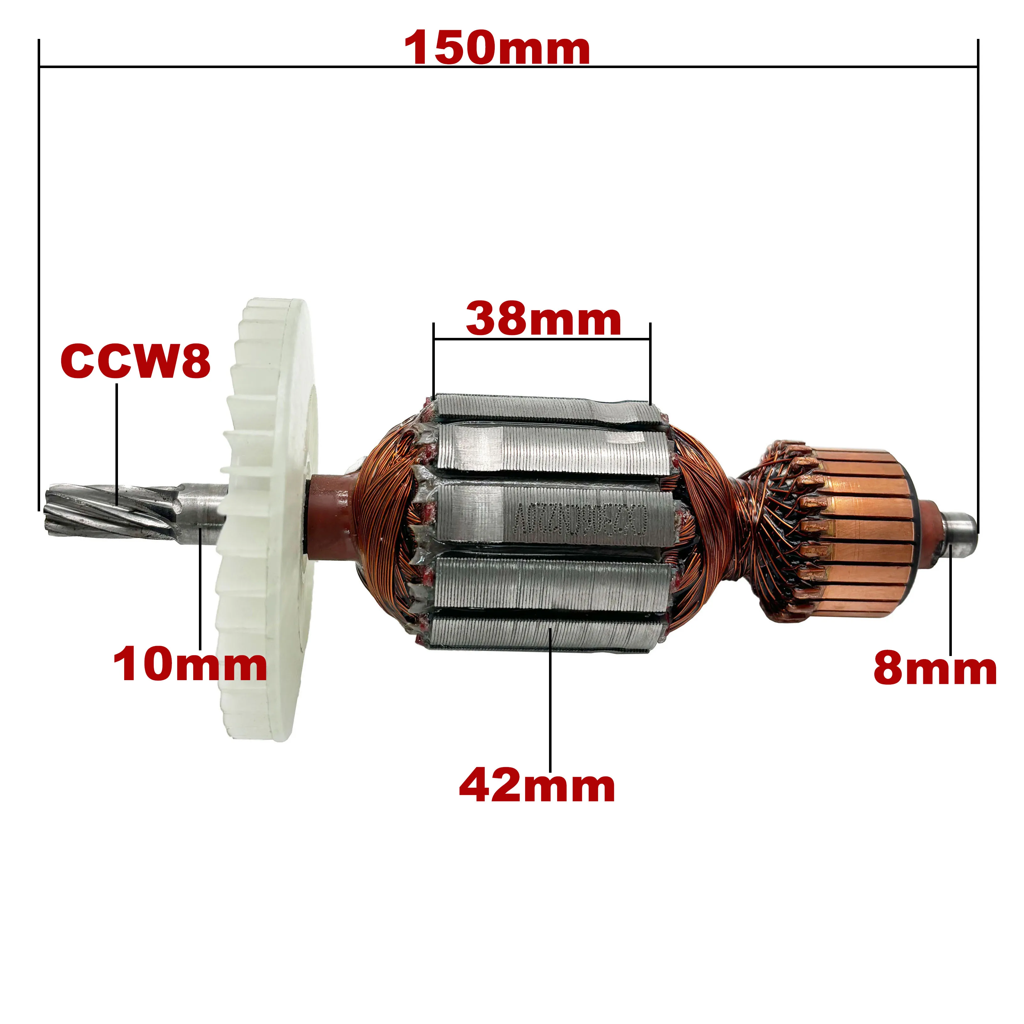 AC220V-240V Armature Rotor Anchor Replacement for OUBAO Drilling Machine OB-13 Original