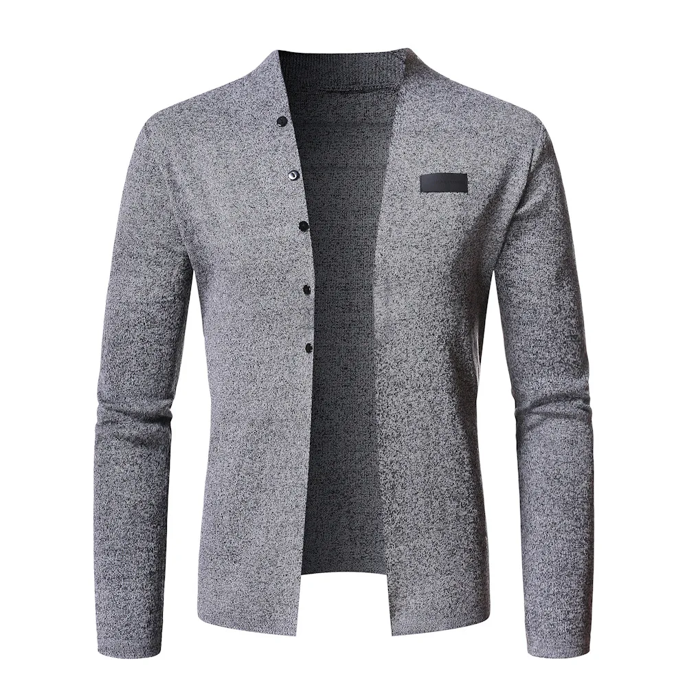 

Men's Sweater, Cardigan, Knitted Sweater, Jacket, Korean Version, Slim Fit, Casual, Fashionable, Solid Color Sweater, Men's