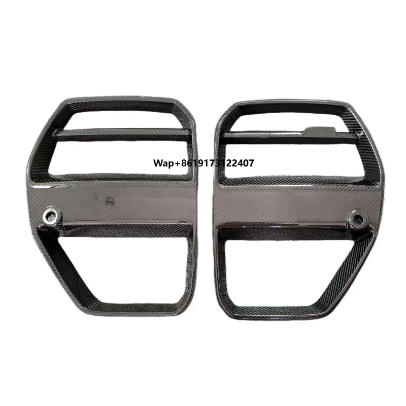 

for the 2021 M3 M4 G80 G82 High-quality Dry Carbon Fiber V-style Front Grille Body Kit