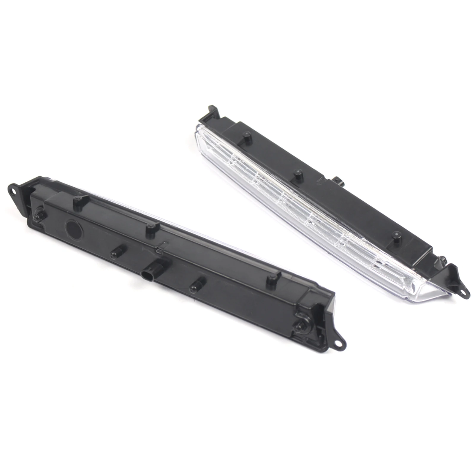 LED النهار تشغيل ضوء الضباب الخفيف لمرسيدس بنز X164 GL320/350/450/550 2009-2012 لمرسيدس بنز ML63 AMG W166 2011-2015 #5