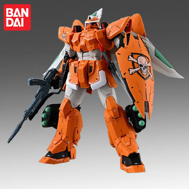 

In Stock Bandai Original Mg 1/100 Mg-gundam Ginn Action Figure Model Doll Brand New Boxed Anime Characters Toys Model Garage