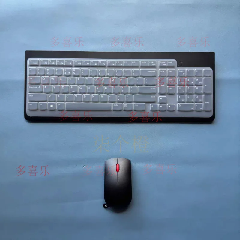 AA  for  Lenovo wireless keyboard and mouse set ultra-thin chocolate home office desktop notebook keyboard KBRFBU71