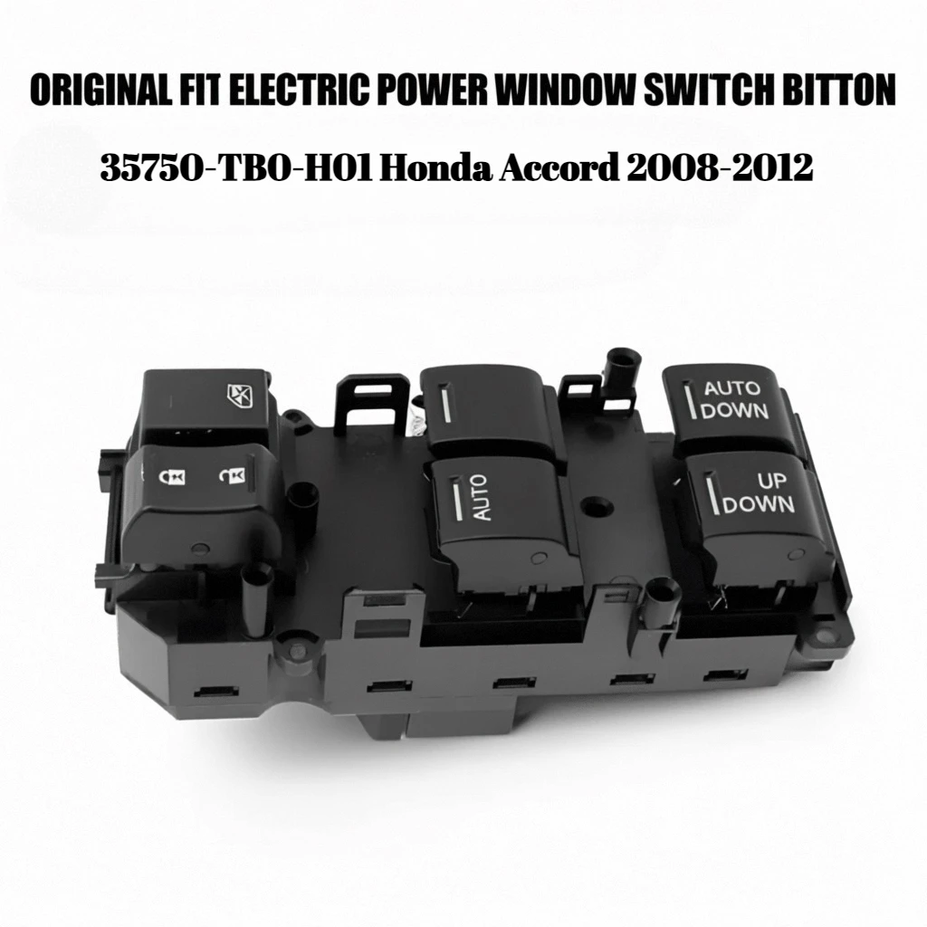 

35750-TB0-H01 Electric Power Window Switch Button for Honda Accord 2008-2012 Replacement Car Accessories