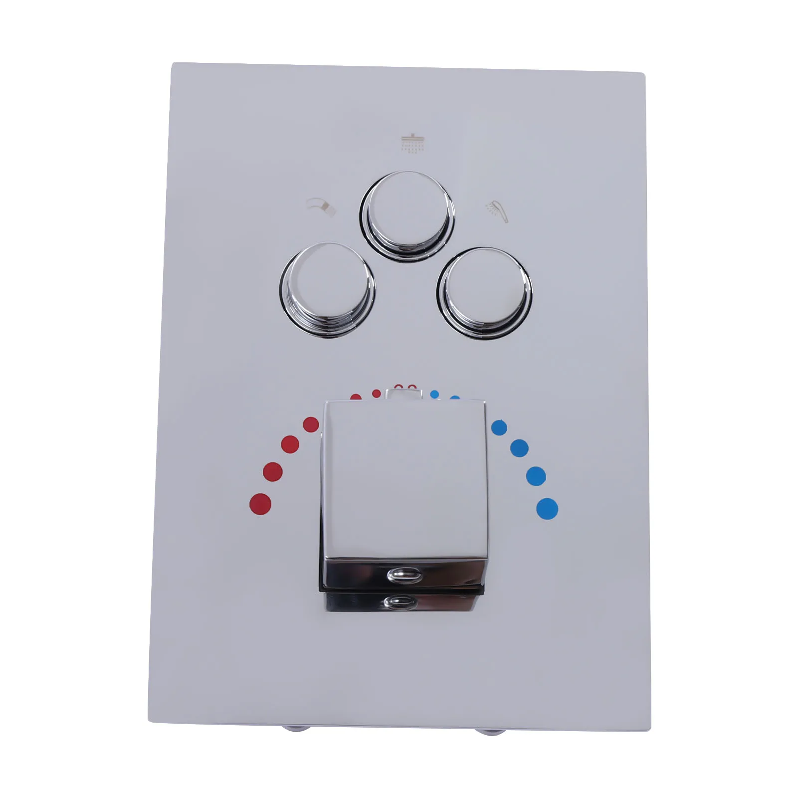 

3-Function Shower Diverter Thermostatic Valve Pressure Balanced Mixer with Trim ,Can Use All Function At a Time