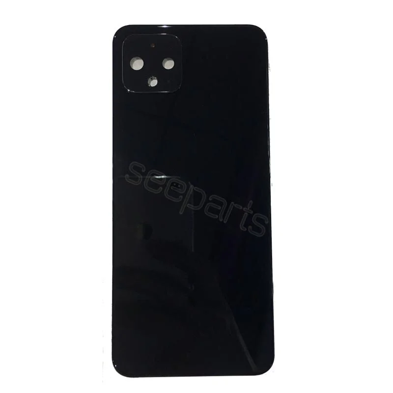 New For Pixel 4 Back Cover Glass Door Case Rear Housing Replace For Google Pixel4 XL Battery Cover Pixel4 Back Cover With Glue