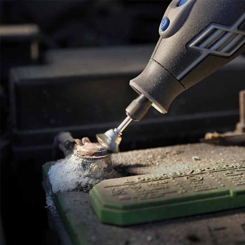 Dremel 442 Carbon Steel Brush Accessory Set 1/2" Diameter  Metal Cleaning Removing Rust Accessories For Dremel Electric Grinders