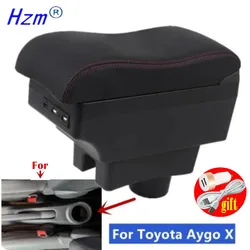 For Toyota Aygo X Armrest box For Toyota Aygo X car armrest box Storage box Interior Dedicated Retrofit parts Car Accessories
