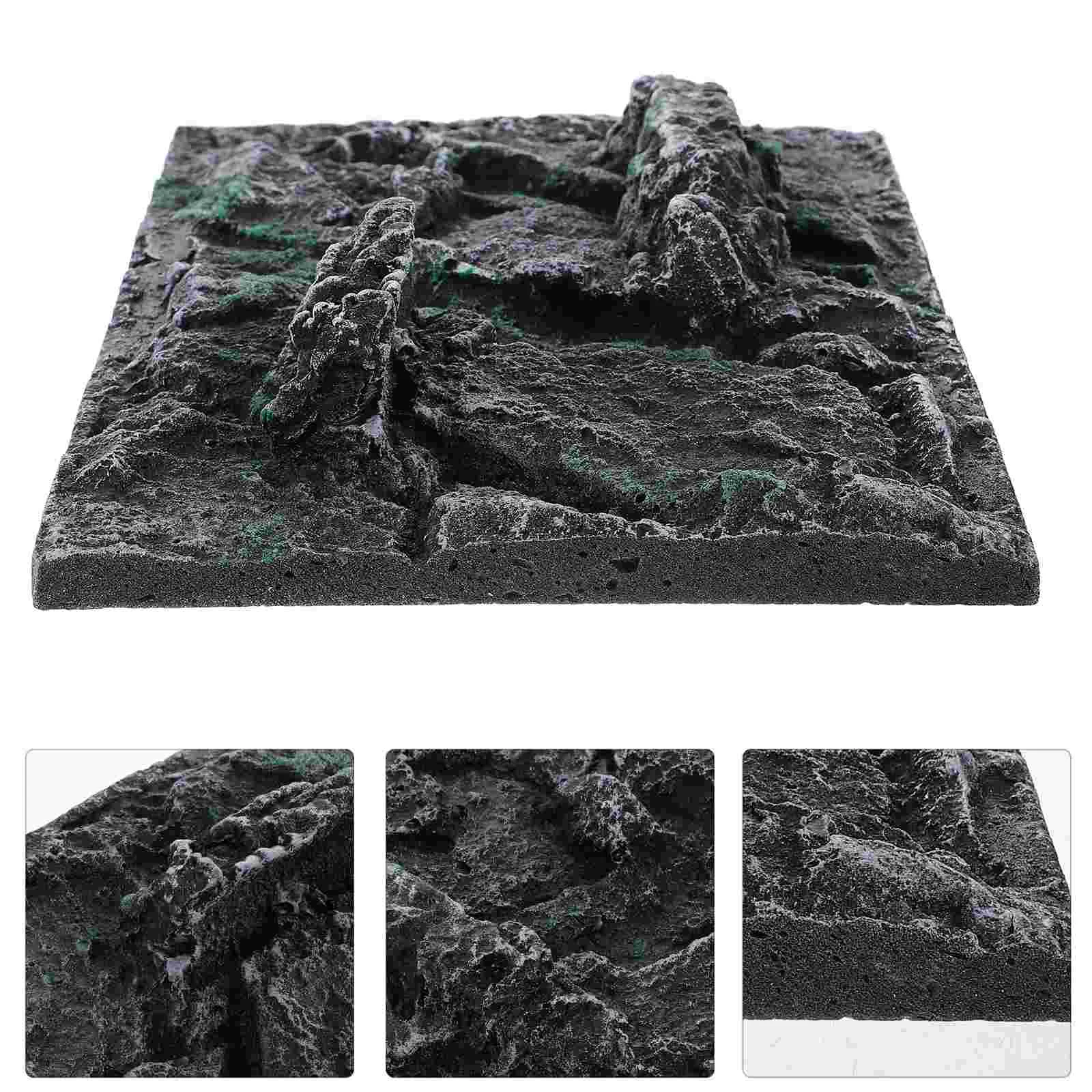 

Climbing Pet Box Background Board Animal Aquarium Turtle Tank Landscaping Imitated 3D Landscape Emulation