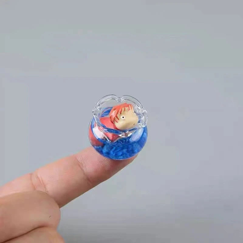 Studio Ghi bli Fish Tank Refrigerator Magnet Cute Anime Fridge Magnet INS Style Resin Magnetic Sticker Kitchen Home Decor Gift - view 3