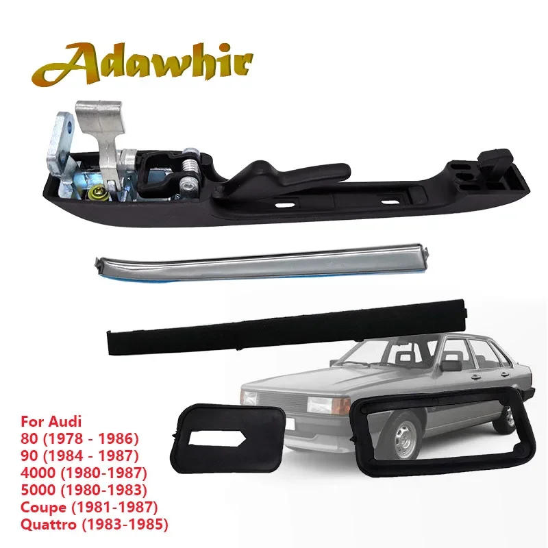 Door Handle Outer for AUDI 80 100 Coupe/Quattro Quattro/Sport URQUATTRO  813837205C  813837206C 813839205  813839206