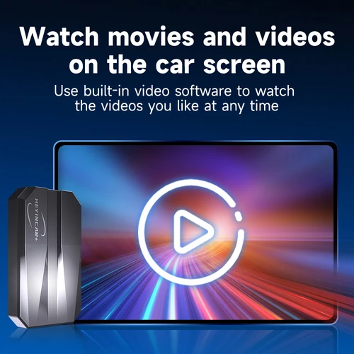 Imagen 2 del producto HEYINCAR Smart AI Box inalámbrico Android Auto CarPlay para Chevrolet Onix TRAX TRAVERSE BLAZER EQUINOX Tracker turbo para YouTube tv