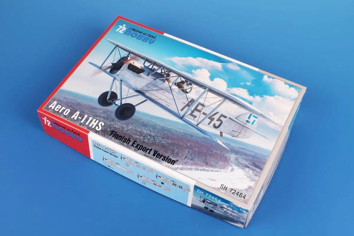 Especial Hobby italiano Exportação Versão Kit Modelo, Aero A-11HS, SH72464 1:72