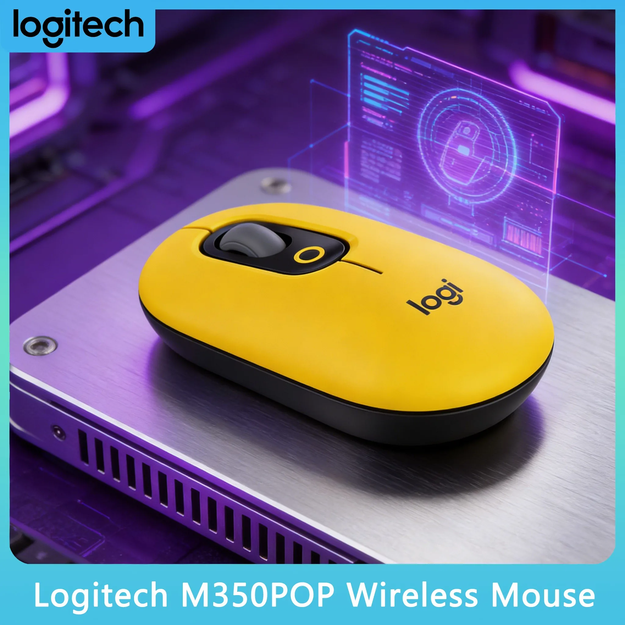

Беспроводная мышь Logitech M305POP с функцией Easy-Switch и переключением устройств одним нажатием