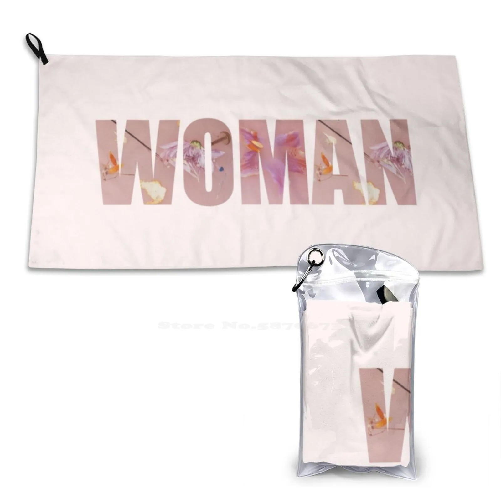 Hs1-Styles Album Floral Woman Design Soft Towel Quick Dry Beach Towel 1D Woman Meet Me In The Hallway Sott Sign Of The Times