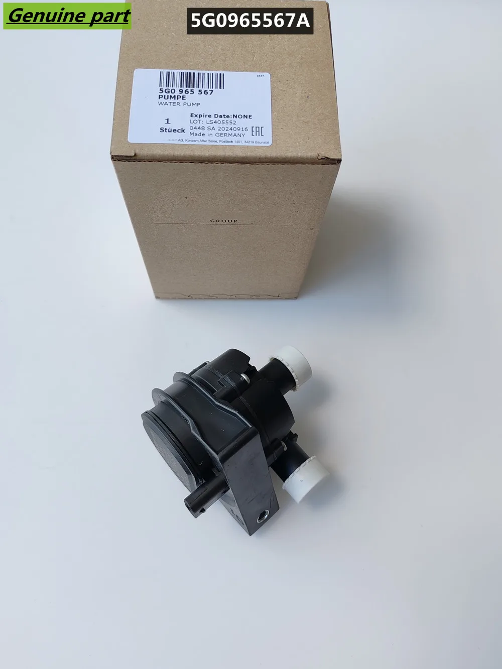 

New OEM Engine Auxiliary Water Pump Genuine For VW Jetta 2016-2019 1.4T For Audi Skoda 1.4 TSI EA211 5G0965567A