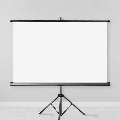 

50 Inch Tripod Stand Office Tripod Portable Style Indoor Projection Screen