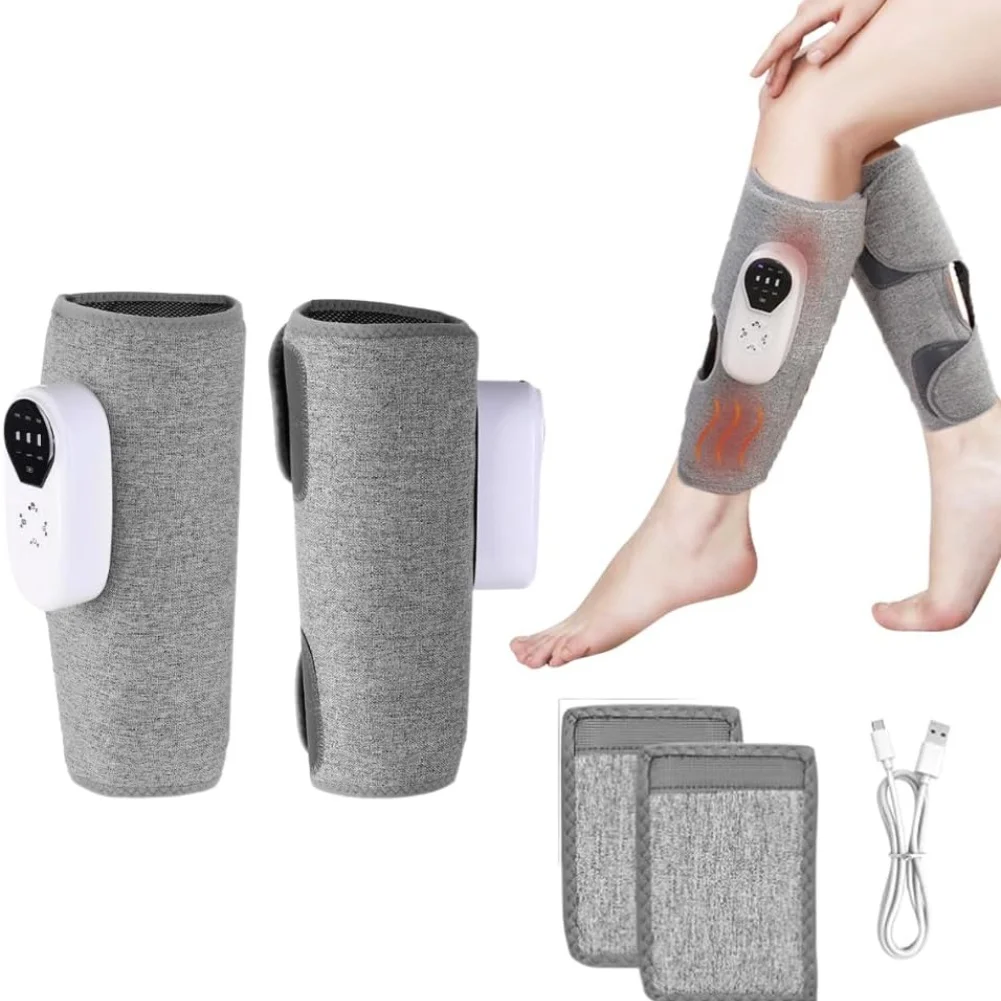 During Travel Calf And Thigh Massage Smart Control Leg Massage Device 360 Degree Massage 33x18.5x10.5cm 3 Modes