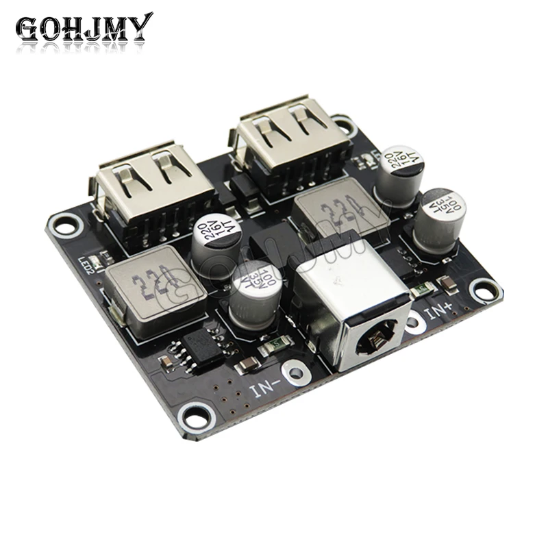 وحدة DC باك QC2.0 QC3.0 شحن سريع USB لوحة شحن الهاتف المحمول تدعم Apple Huawei FCP