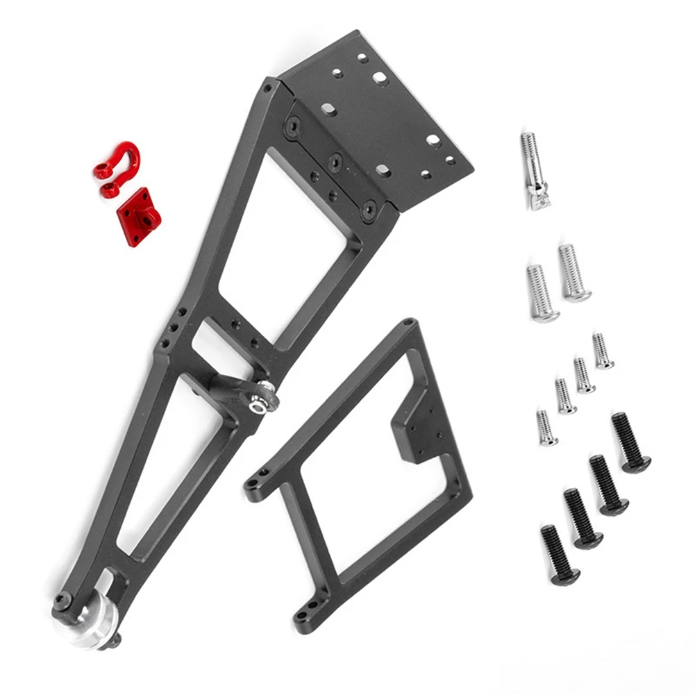 A63T-RC Actualización de coche RC cabrestante/camión de rescate de servicio remolque grúa Kit de brazo para 1/10 TRX4 Scx10 RC piezas de mejora de coche