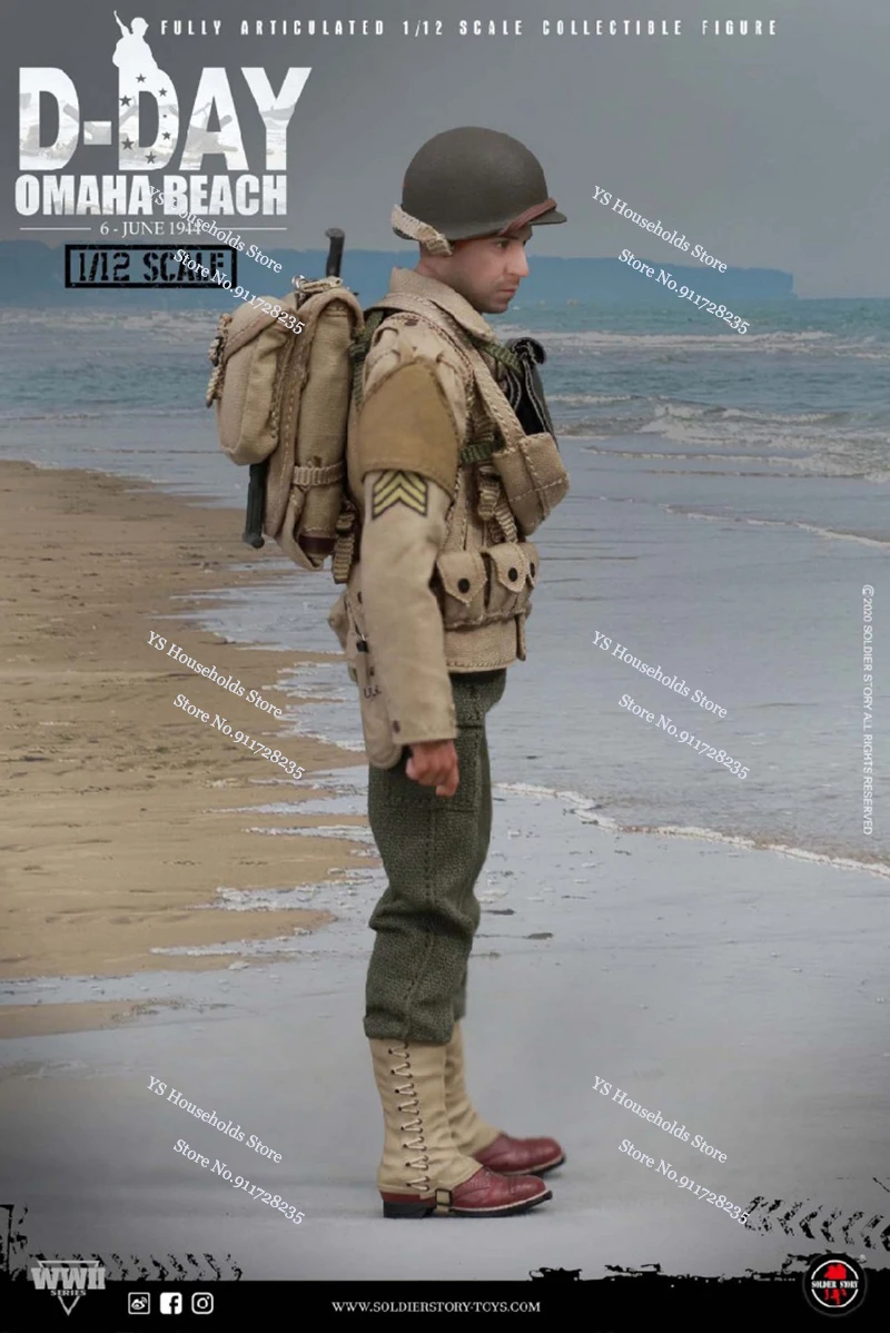 قصة الجندي SSM-005 مجموعة 1/12 كتيبة الحارس الأمريكي الرقيب الشاطئ مجموعة كاملة 6 بوصة قماش التمويه رجل عمل الشكل