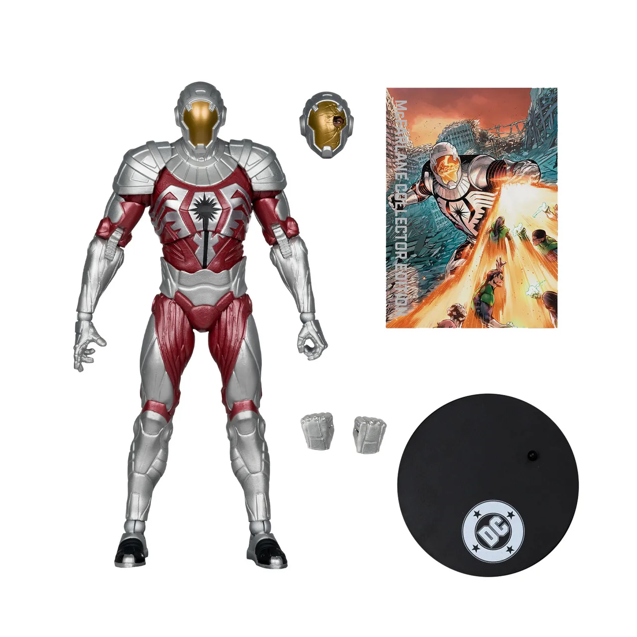 ألعاب ماكفارلين DC Multiverse Darkstars (Darkstars Rising) McFarlane Collector Edition 7 "عمل نموذج لجسم دمية المرآب عدة