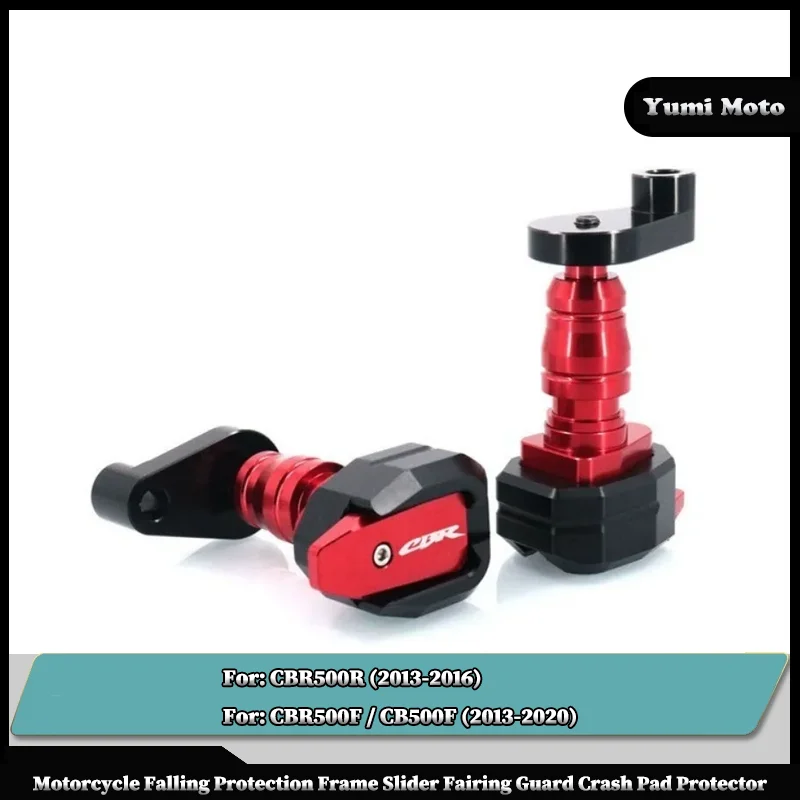 

Motorcycle Falling Protection Frame Slider Fairing Guard Crash Pad Protector For HONDA CBR500R CBR500F CB500F CBR CB 500R 500F