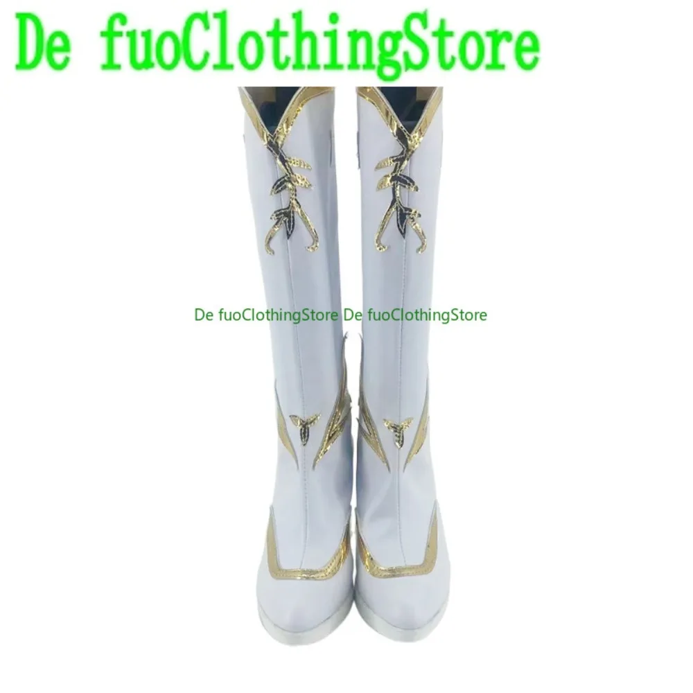 รองเท้าคอสเพลย์ Vocaloid สำหรับงานอนิเมะ คอนเวนชั่น การแสดง รองเท้าสำหรับเล่นเกมอนิเมะ บทบาทสมมติ ชุดฮาโลวีน อุปกรณ์ประกอบฉาก รองเท้าบูท DefuoClothing