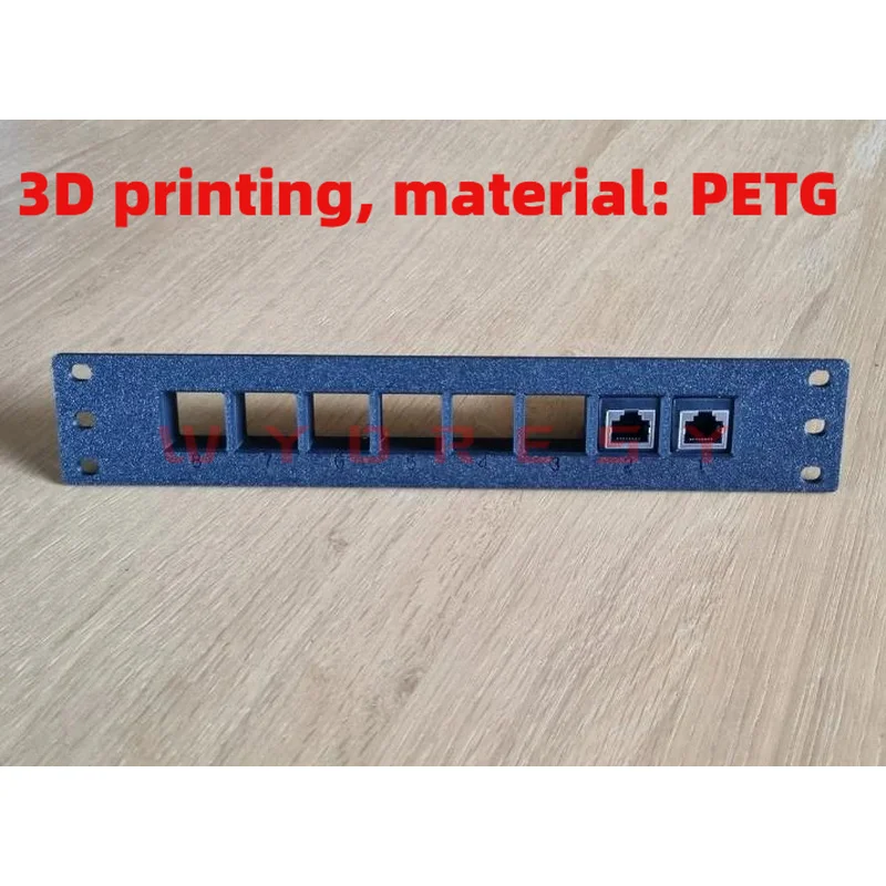 Bracket For（Keystone Patch Panel）Fit standard 10 and 19 inch rack cabinets for simple mounting of modular network port component