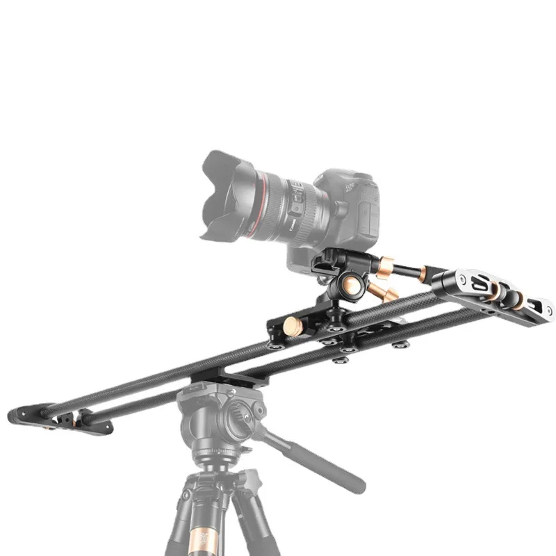 

QZSD 60CM Carbon Fiber Camera Dolly Track Slider Video Stabilizer Rail For Camera DSLR Video Movie Photography Camcorder Stabili
