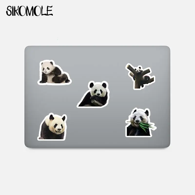 10/30/50PCS Cartoon Panda Sticker Animals DIY Toys Suitcase Laptop Skateboard Styling Phone Luggage Decals Graffiti Stickers F5