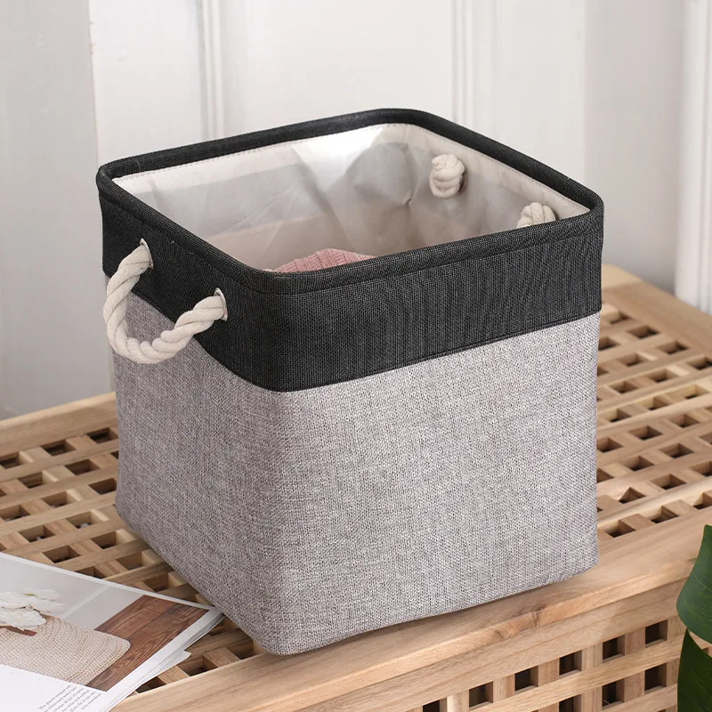 Linen Laundry Hamper with Large Capacity Perfect for Home Storage and Organization Storage Organizer Laundry Basket