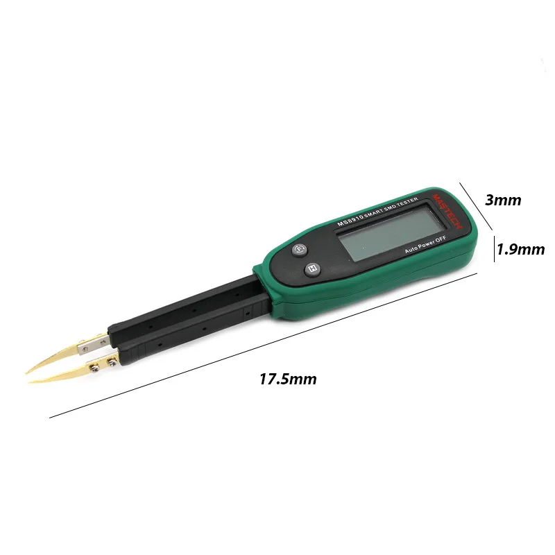 MASTECH-probador inteligente SMD, resistencia de escaneo automático, diodo de capacitancia, multifunción, MS8910, instrumental electrónico