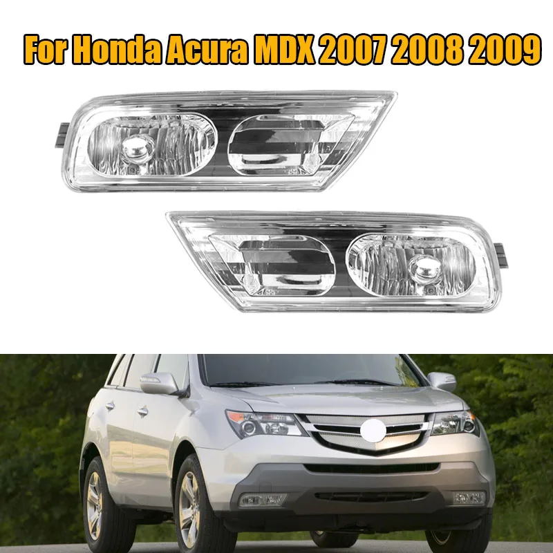 

33901-STX-H01 33951-STX-H01 Left Right Front LED Fog Light Fog Lamp Front Driving Light For Honda Acura MDX 2007 2008 2009