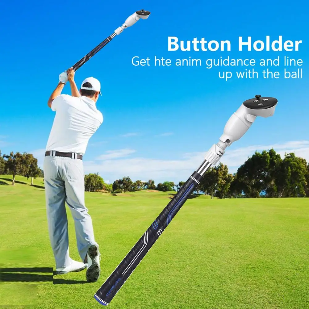 New Golf Club Attachment For Meta Quest 3 Accessories 2 In 1 Controller Grips Extension Games Accessories Realism Swing Gol O9c9