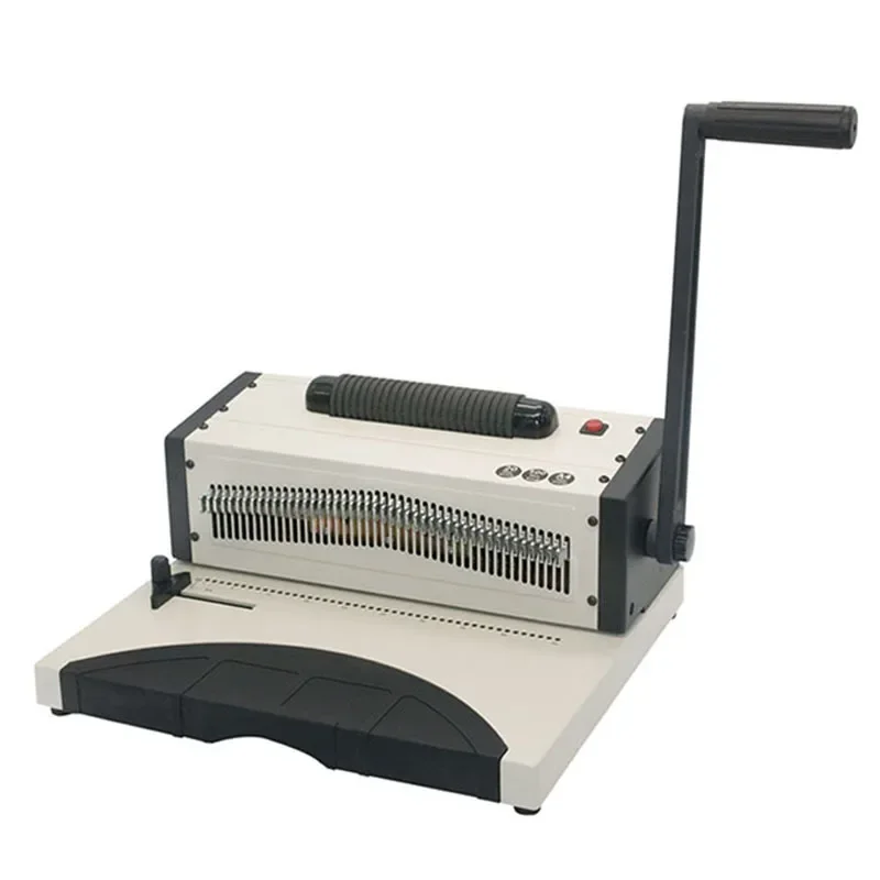 

Notebook album Spiral coil ferrule machine Single coil punching and binding machine