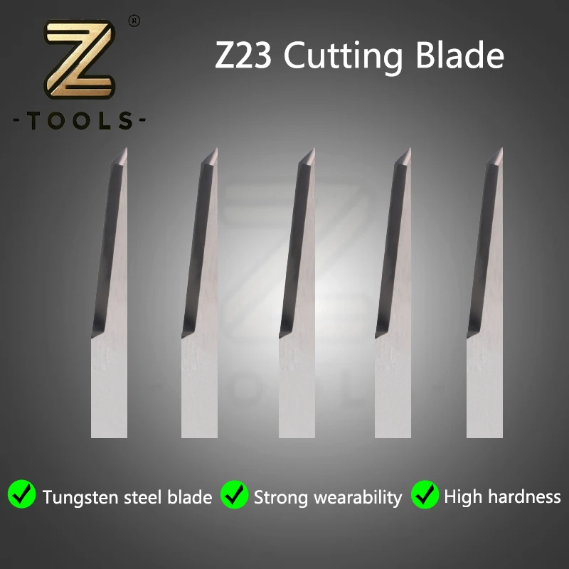 Z23 ZBlade Vibrating Knife Oscillating Digital CNC Cutter Tipped Grooving Tools CNC Cutting Blades for Leather PVC KT Board