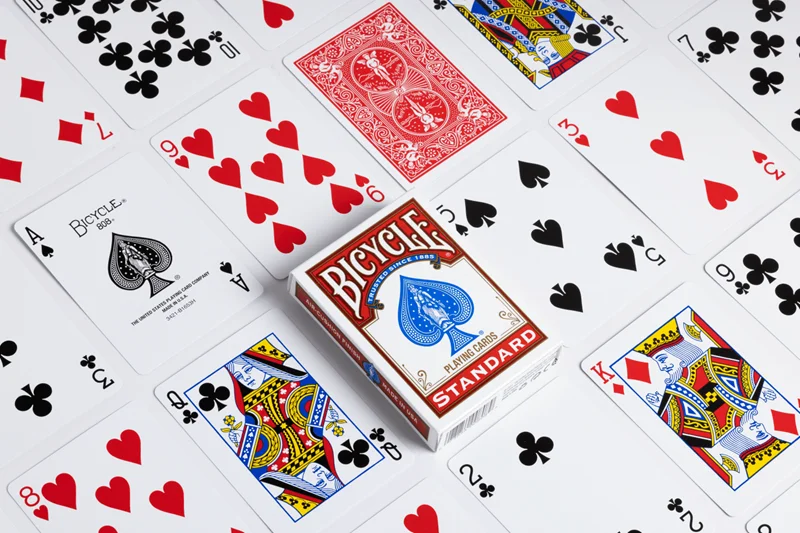 1pcs USA Native Bicycle Deck Red or Blue Magic Regular Playing Cards Rider Back Standard Decks Magic Trick 808 Sealed Decks