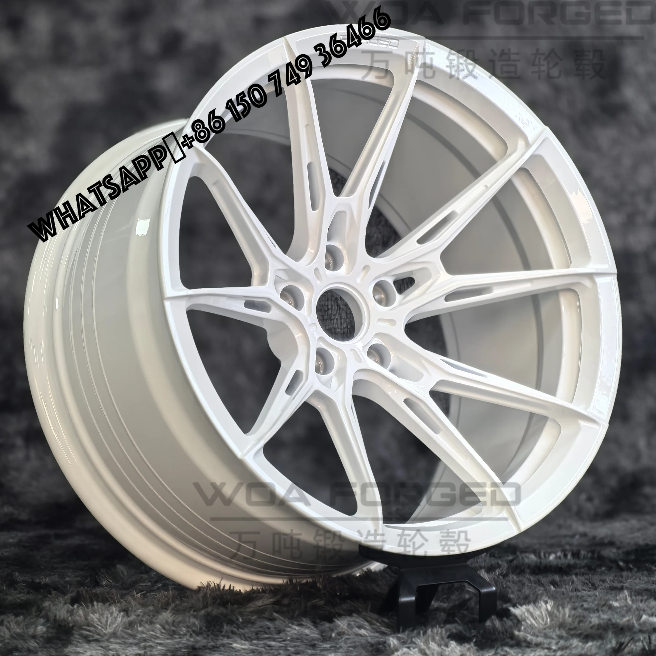 

6061T6 New R.2 FG Racing Car Stylish Muscular 18-22 Inch Forged Aluminum Deep Dish Chrome Polished Low Weight Wheels 5x114.3/5x1
