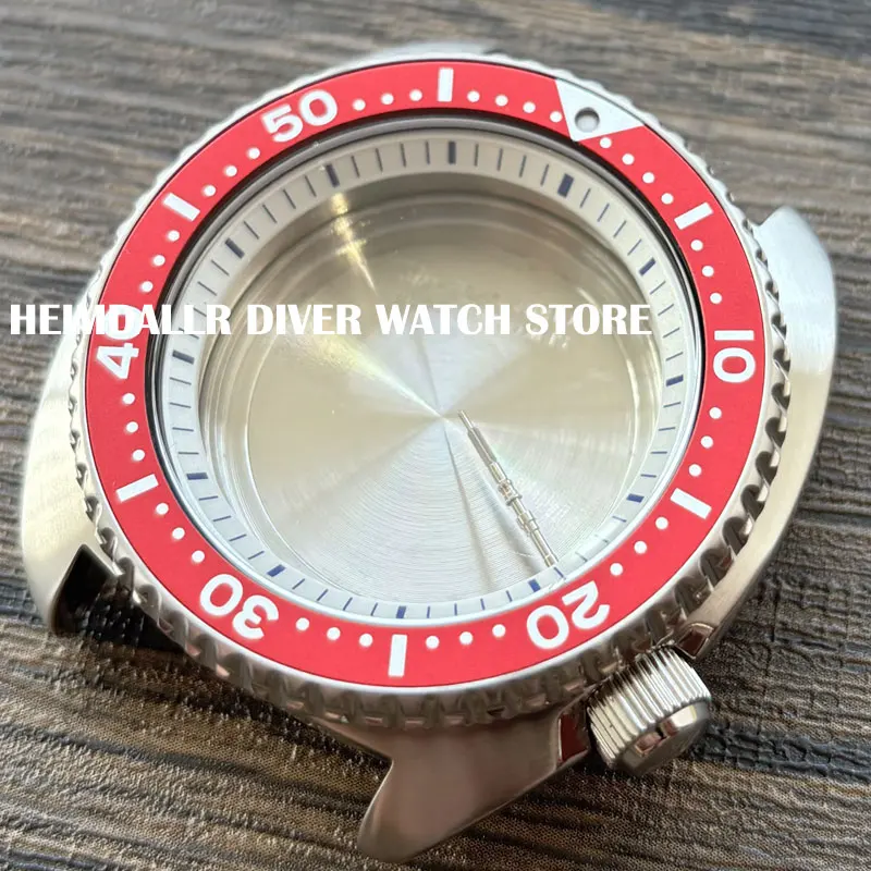 

Watch Parts 45mm Stainless Steel SRPL17K Turtle King Watch Case Hardlex Glass Suitable For NH35/36/4R Movement 200m Waterproof