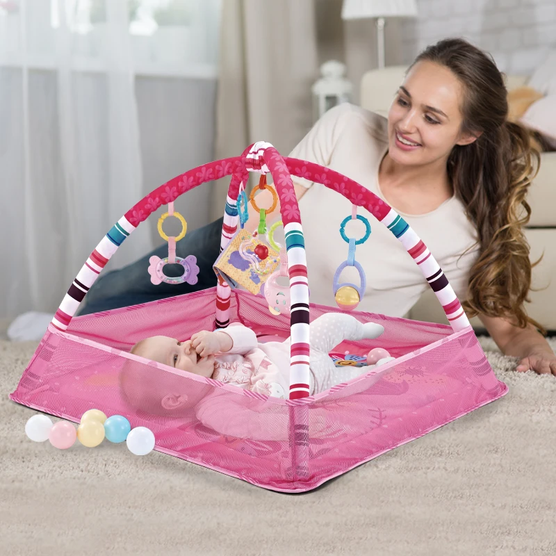 

Baby Fitness Tent Crawling Game Blanket Multifunctional Mat Fence Crawling Mat Infant Rug Kids Activity Mat Gym Educational Toy