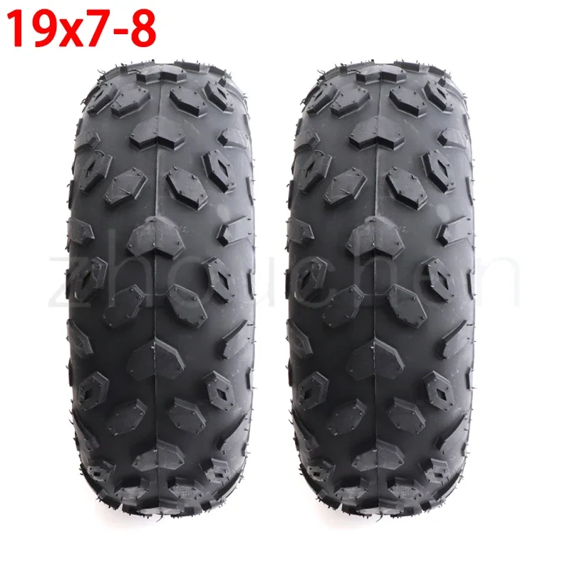 2Pcs/Lot 8 Inch ATV Wheel 19x7-8 four wheel vehcile motorcycle Fit for 50cc 70cc 110cc 125cc Small ATV Front Or Rear Wheels