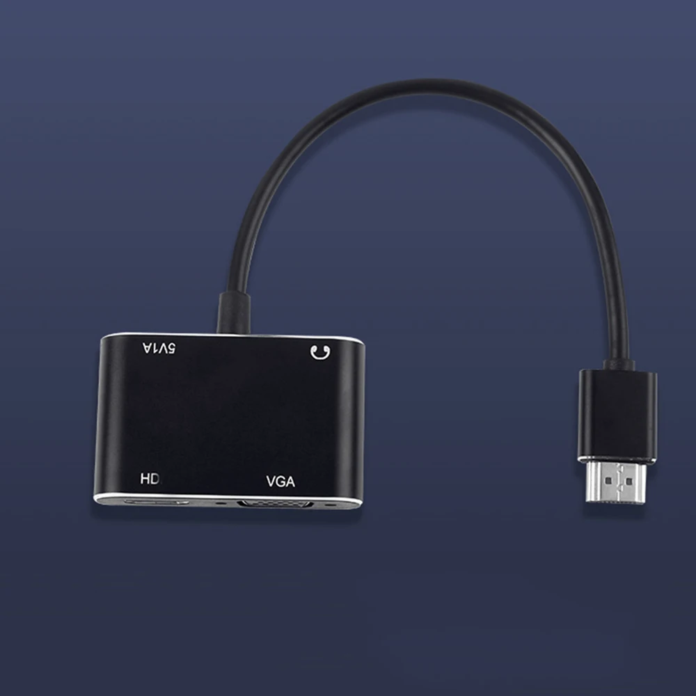 Tipo-c para hdmi-compatível vga suporta saída de áudio usb para hdmi-compatível computador host totv para portátil hdtv monitor projetor