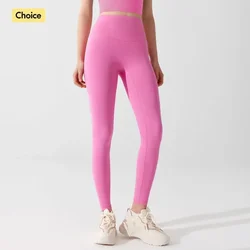 Yoga Pants High Waist Tight Hip Lifting Women's Nude Feeling Sports Running No Embarrassing Line Fitness Pants Yoga Clothes